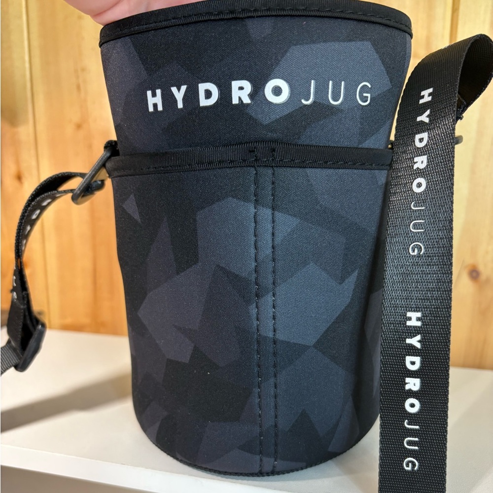 HYDROJUG Pro Sleeve Cover Sling Black Marble Neoprene Gym Fitness Water Storage